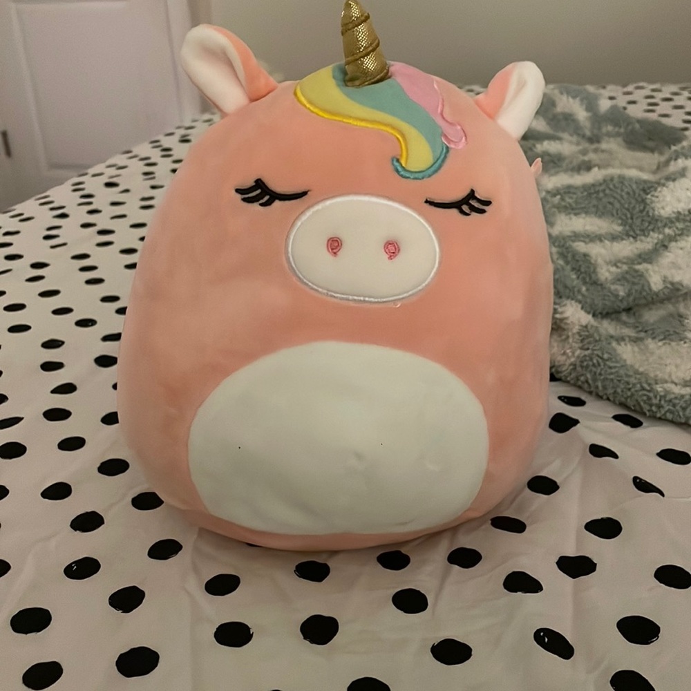 Pink Unicorn Squishmallow